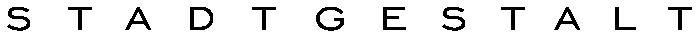 STADTGESTALT